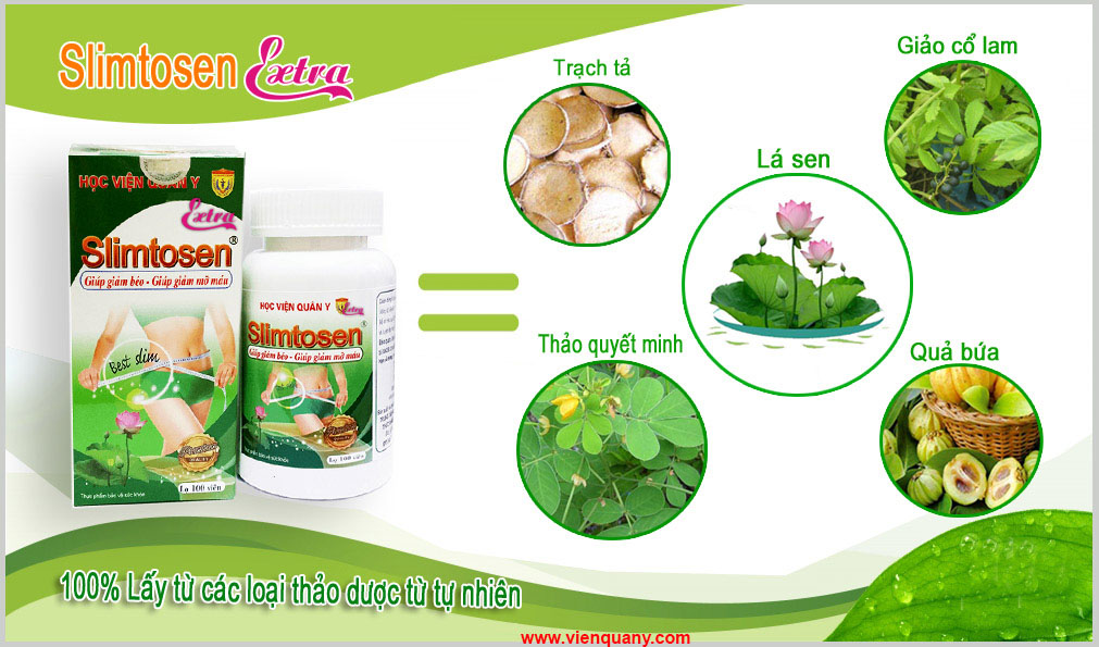  Slimtosen Extra - Giảm cân an toàn và hiệu quả cao