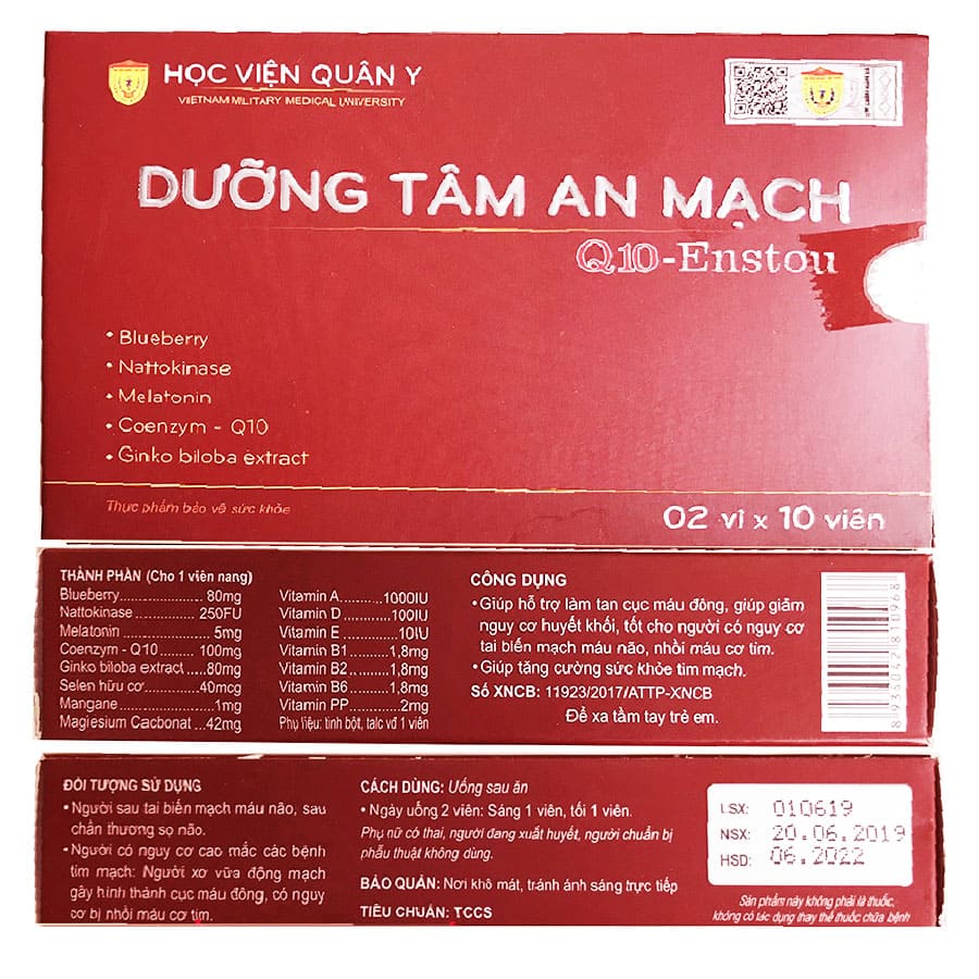 Dưỡng tâm An mạch Q10