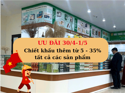 MỪNG ĐẠI LỄ 30-4 & 1-5 SALE LỚN, GIÁ HỜI CỰC ĐÃ