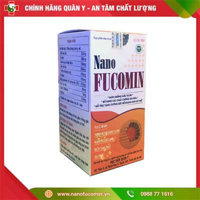 Nano Fucomin Học Viện Quân Y 30 viên