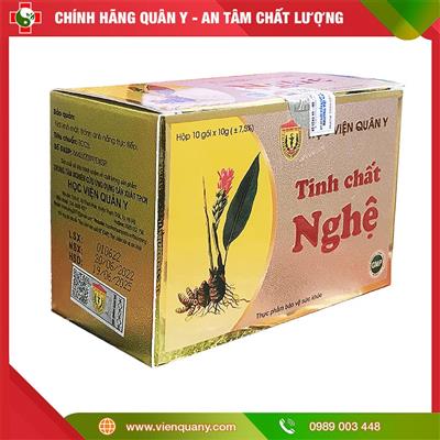 Tinh Bột Nghệ Curcumin Học Viện Quân Y hộp 100g