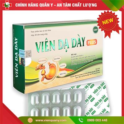 Viên Dạ Dày Plus Học Viện Quân Y 30 viên