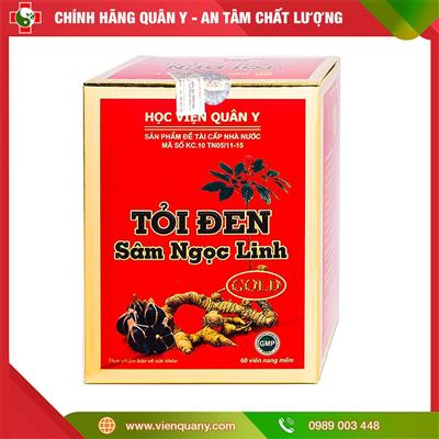 Tỏi Đen Sâm Ngọc Linh Học Viện Quân Y 60 viên