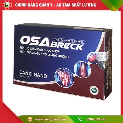Viên Khớp Osa Breck Học Viện Quân Y 30 viên